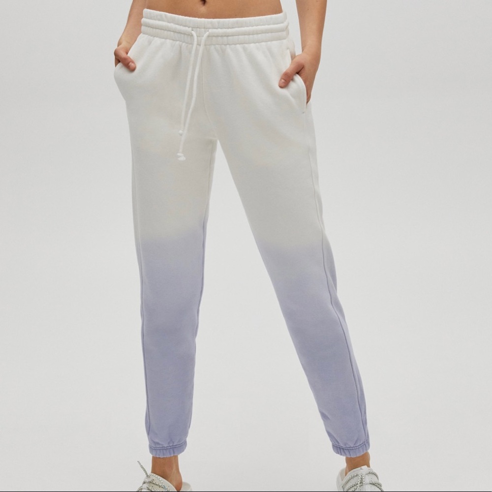 Aritiza tye-dye cozy fleece boyfriend sweatpant